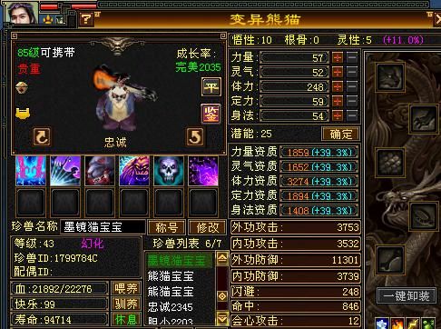 熊猫|天龙八部怀旧服，熊猫繁殖