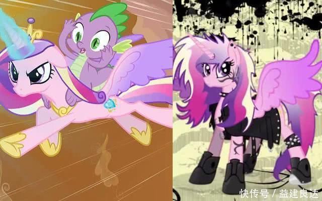 小马们的暗黑甜酷妆,苹果嘉儿很不自然,紫悦表情凝重