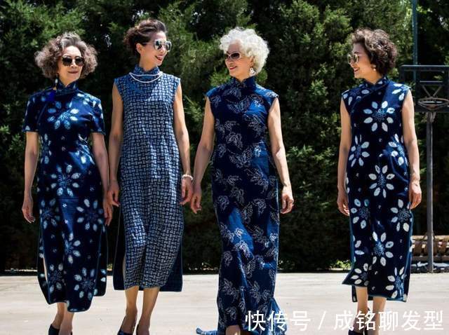 身材高挑|年过六十留披肩发太“装嫩”?老人选择发型,发量和气质说了算