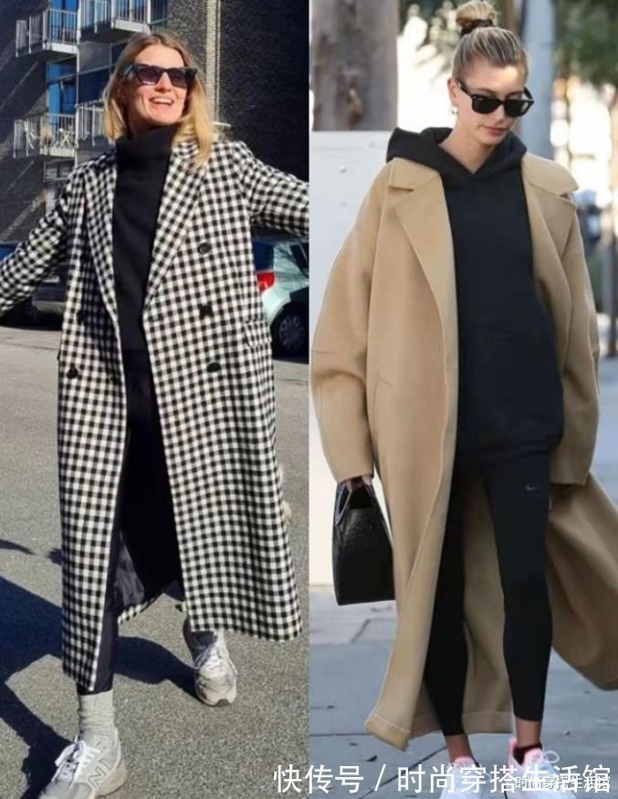 塑形|冬天裤子不用买太多,今年流行的是“鲨鱼裤”,搭大衣棉服都好看