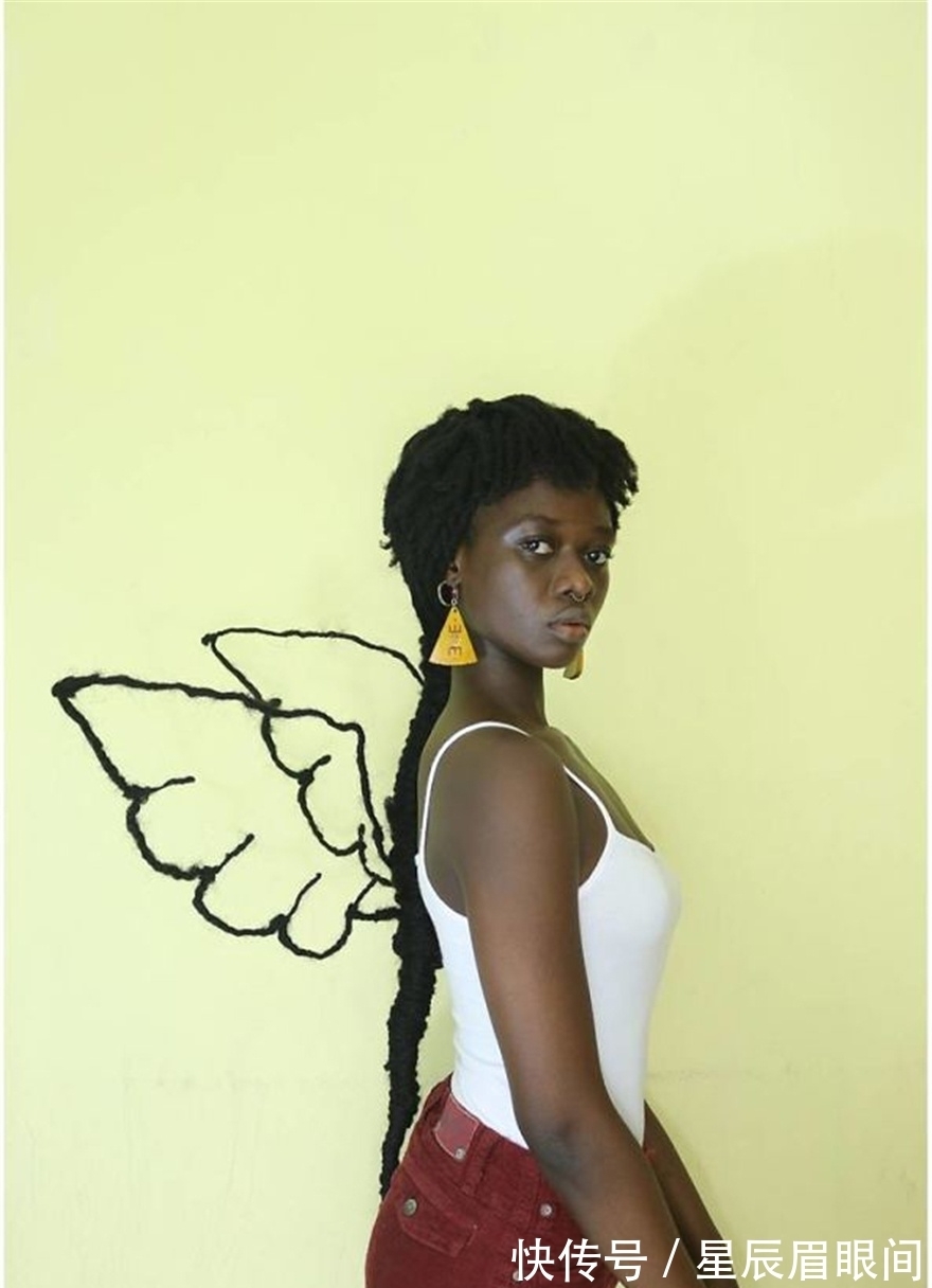 头发|非洲妹纸用头发表达思维,她的头发造型让人眼花缭乱