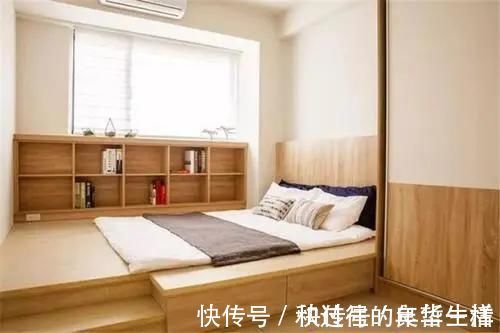 地台|越来越多人不再买卧室床了,现在流行这样设计,省了几千块买床钱
