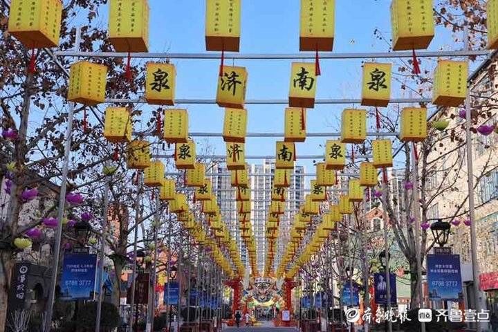 年味足！济南西城沉浸式花灯会来了