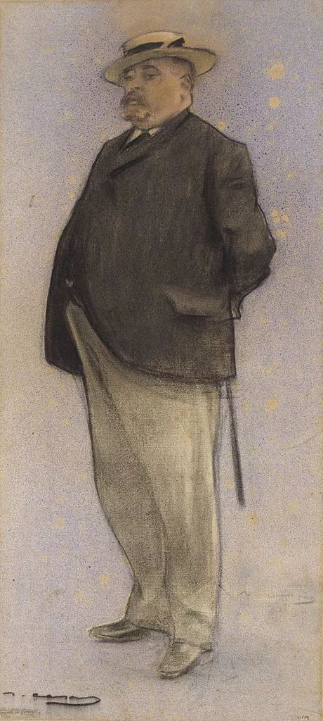 拉蒙·卡萨斯!西班牙大师 拉蒙·卡萨斯素描作品