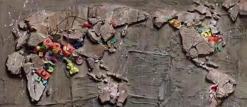 垃圾堆$他画一个“垃圾堆”,却卖了4370万,网友不解,专家暗藏个惨案