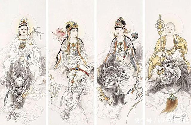 孙悟空&怪不得四大菩萨中唯独他的坐骑不曾下界为妖,你看这坐骑是啥来头