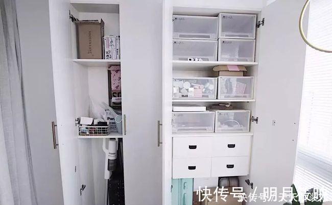 整洁|夫妻的90㎡小三居,每平米都用到极致,衣帽间家庭影院全有,佩服