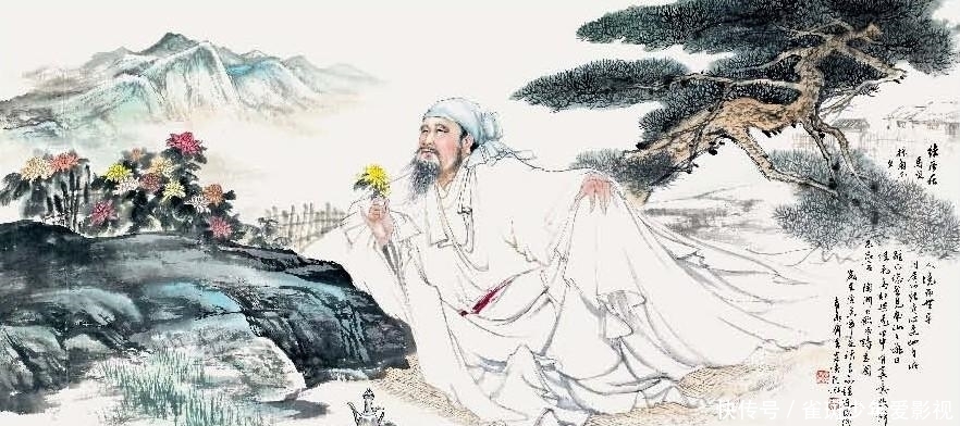 鼻祖|陶渊明,不为五斗米折腰,宁愿归隐成田园诗派的鼻祖