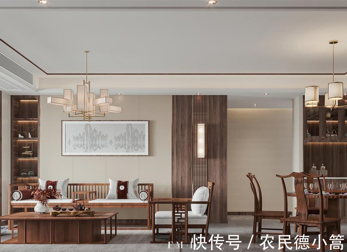 中式|135㎡的真实案例,告诉你养老房要装中式风,20万就能给老人体面