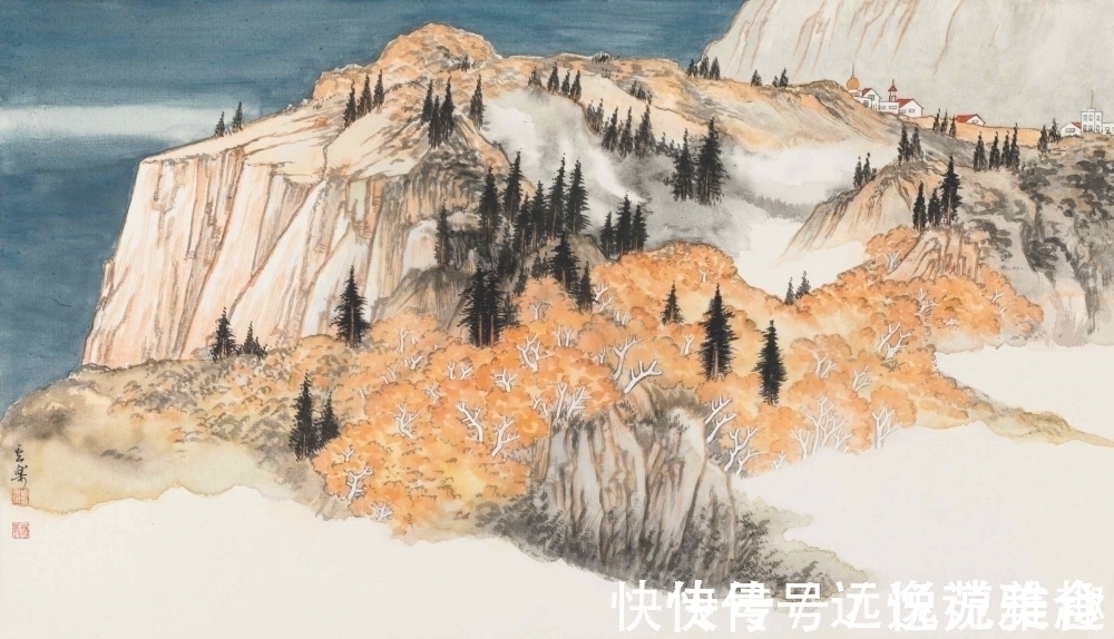 中国国画家协会&【画作欣赏】走进温暖，与美好同行！画家周其乐作品欣赏