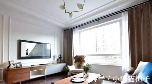 咖色|刚保洁完的100平新房,谈不上豪华,但全屋光打柜子就花了8万