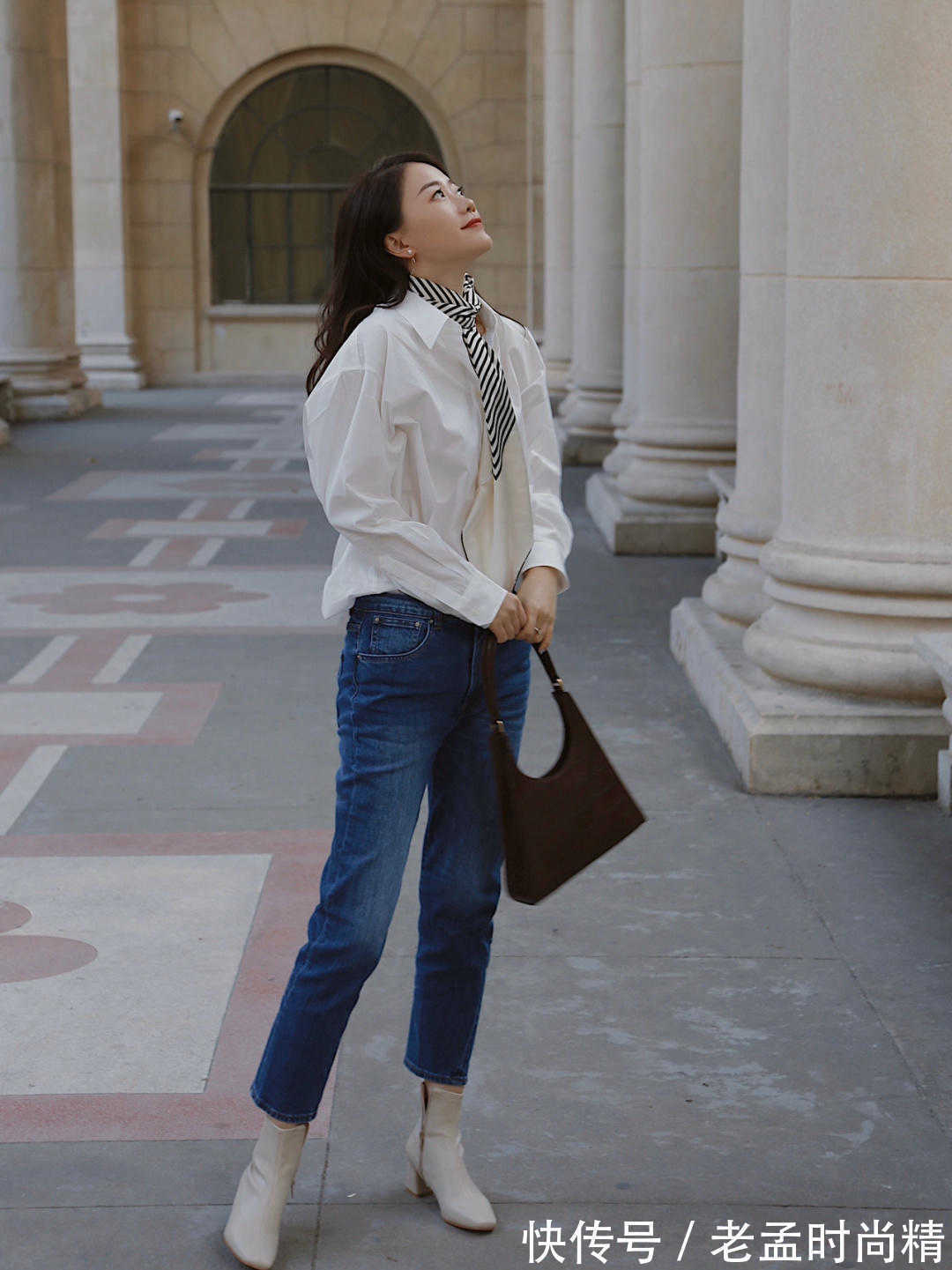 纯洁|穿白衬衫,显得纯洁干净又优雅