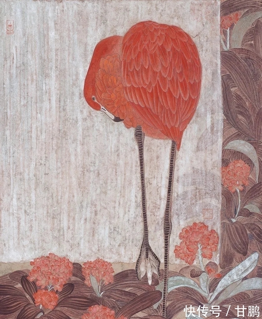 寂寞#一个耐得住寂寞的创作者|王娜娜工笔花鸟画