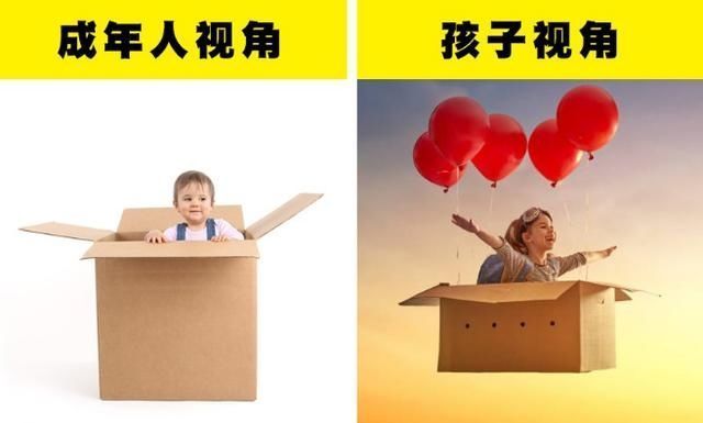 成年人|成人视角VS孩子视角,6张对比图暴露出巨大差异,家长直言太真实