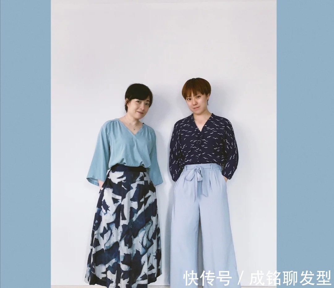 印花裙|这些奔六的妈妈们真会打扮,穿衣简约大气又时髦,甩同龄人一大截