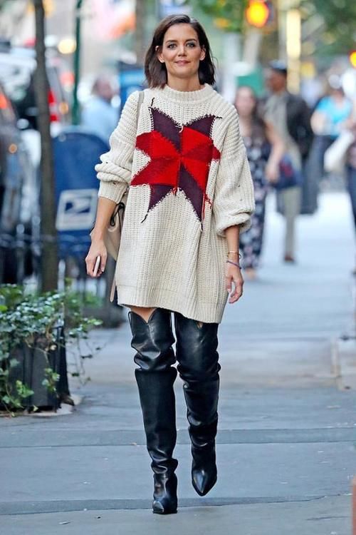  年轻|女人过了40别老穿纯色的，毛衣上添点花纹更个性，看着年轻了不少