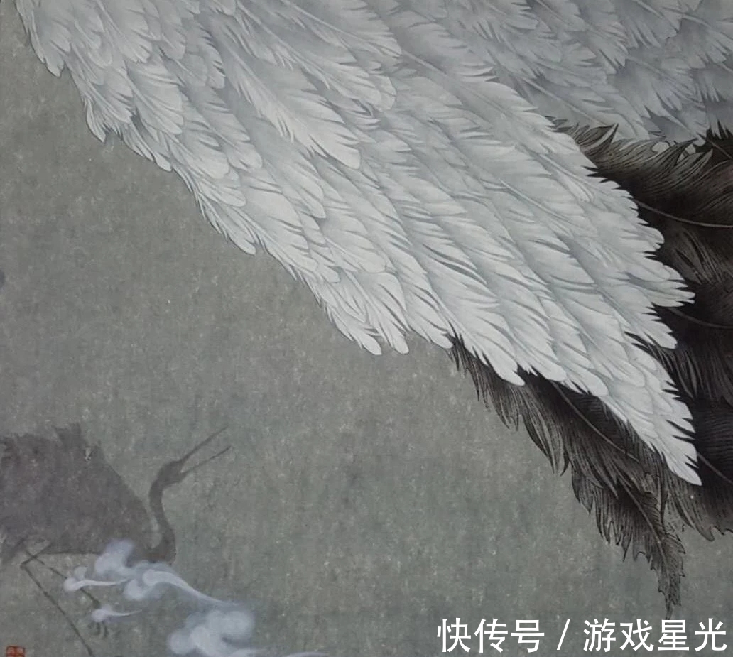 中国画$哈师大中国画系|姜魏画鹤,法度森严!