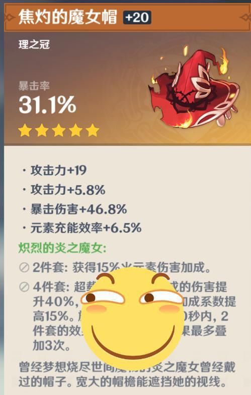 大赛|《原神》极品圣遗物PK大赛，全服第一魔女帽出现了！