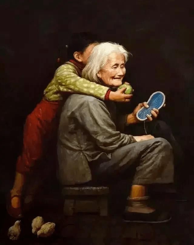 一代人|绝对硬实力,火遍全球的油画作品,承载了一代人的深刻记忆,张张感人至深~