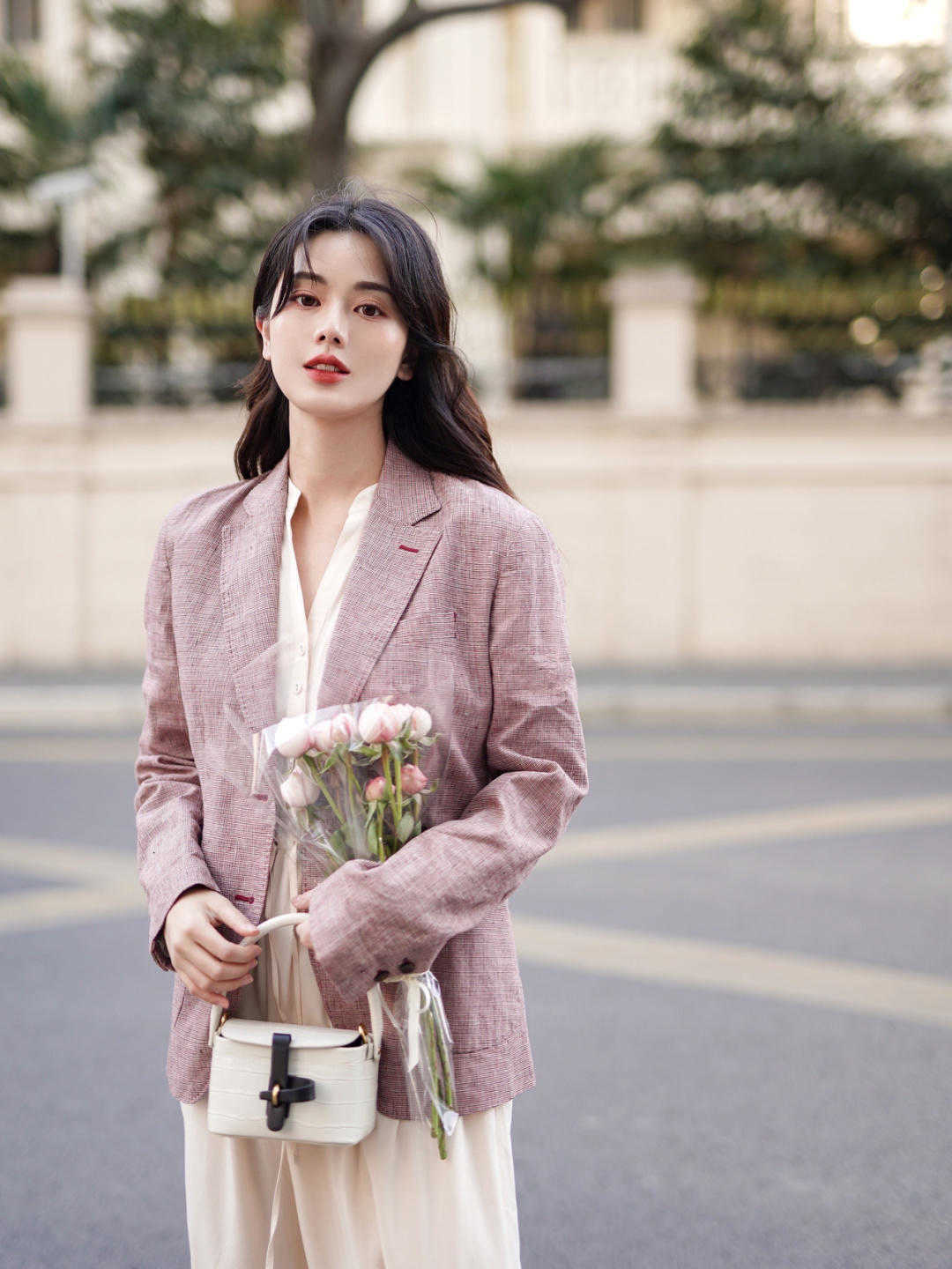 半身裙|法式浪漫文艺风,这样搭配效果更好,温柔又气质