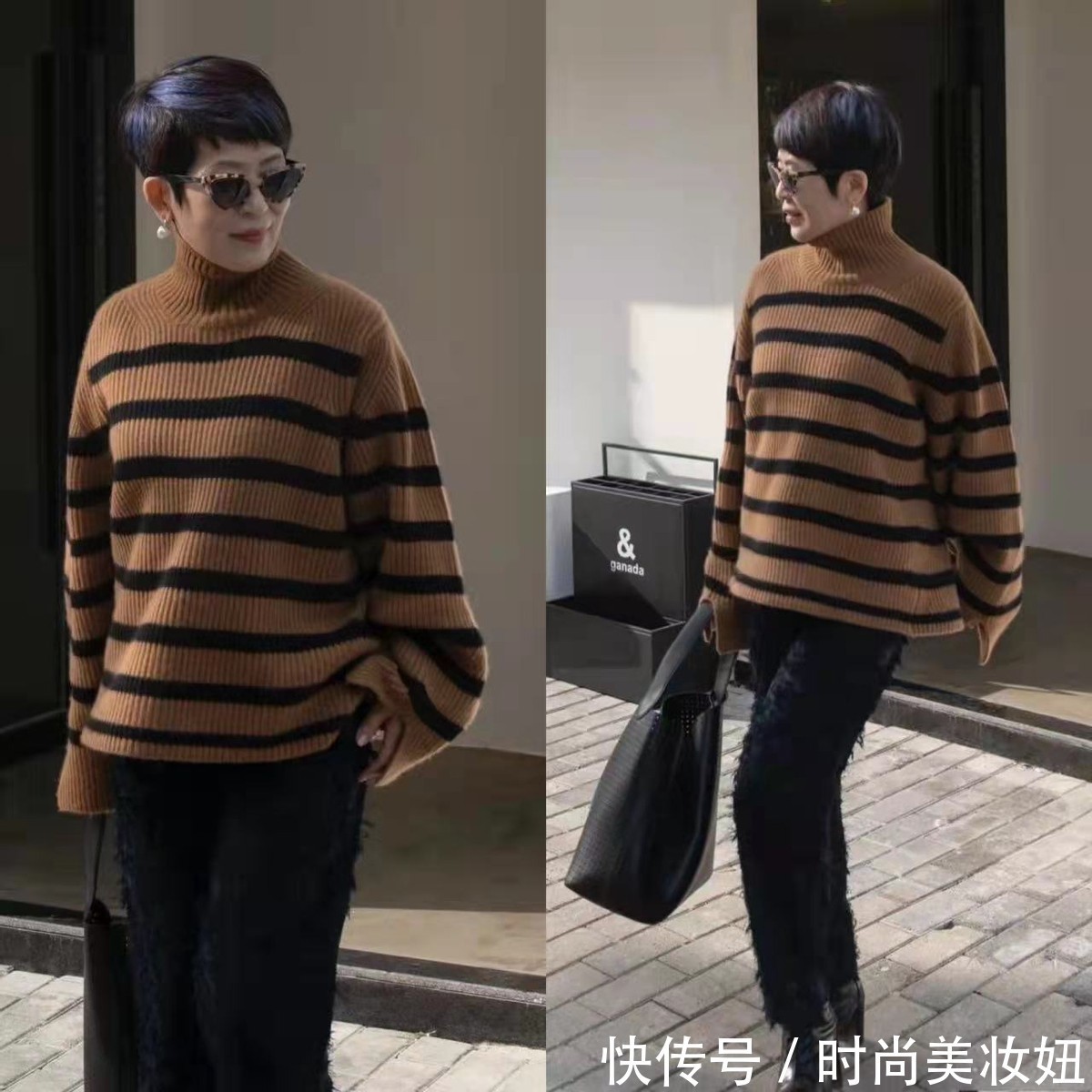 半身裙 越老越“时髦”的60岁女人,穿衣大胆又洋气,比年轻人会穿