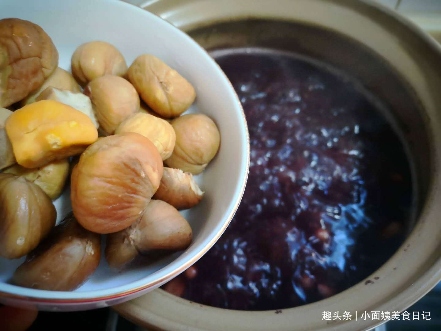 这碗粥，女人喝了益气补血，孩子喝了强筋健骨，营养不比八宝粥差
