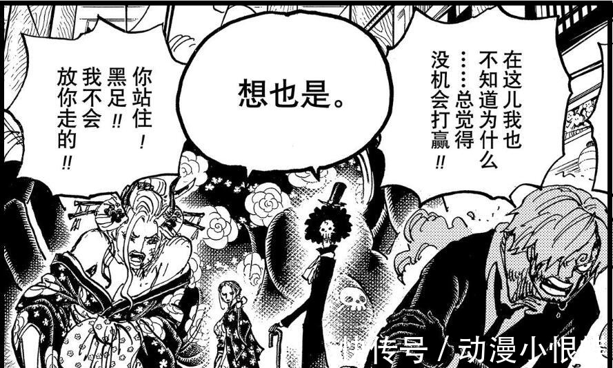 佩罗斯佩罗|海贼王1006话,山治继续拉胯,马尔科一打三放大招