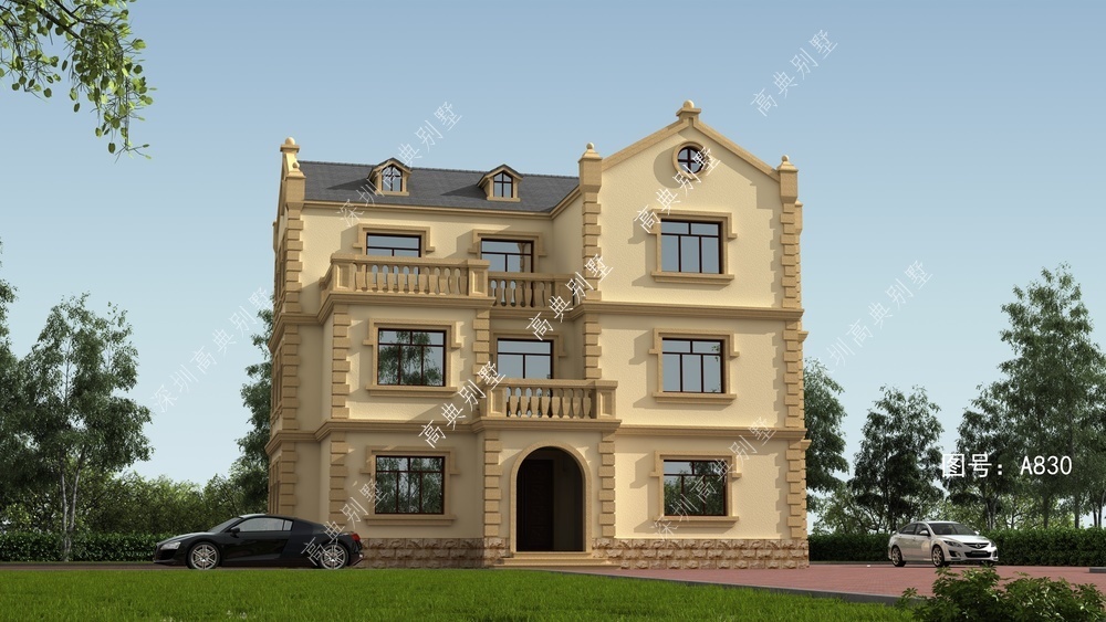 成套房|这款农村豪宅别墅,功能实用,绝对是农村百年难遇的佳作。