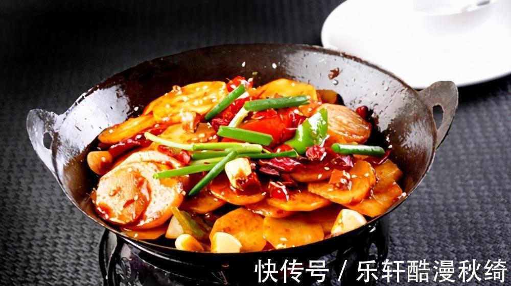土豆|咸香辛辣的干锅土豆片，超级简单，赶快来学吧~