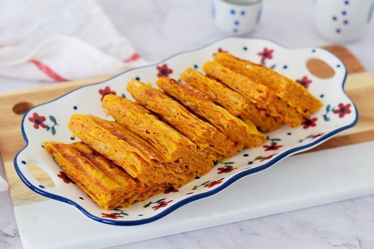 南瓜这做法最近火了，我家每周必做，松软千层，上桌就扫光