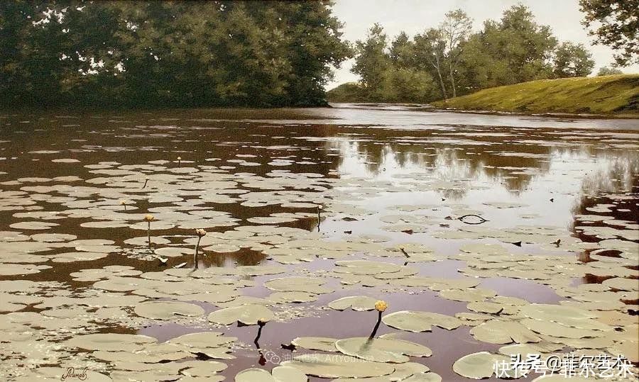 油画|「风景油画」安静的风景，唤醒了人们美好的感觉和回忆