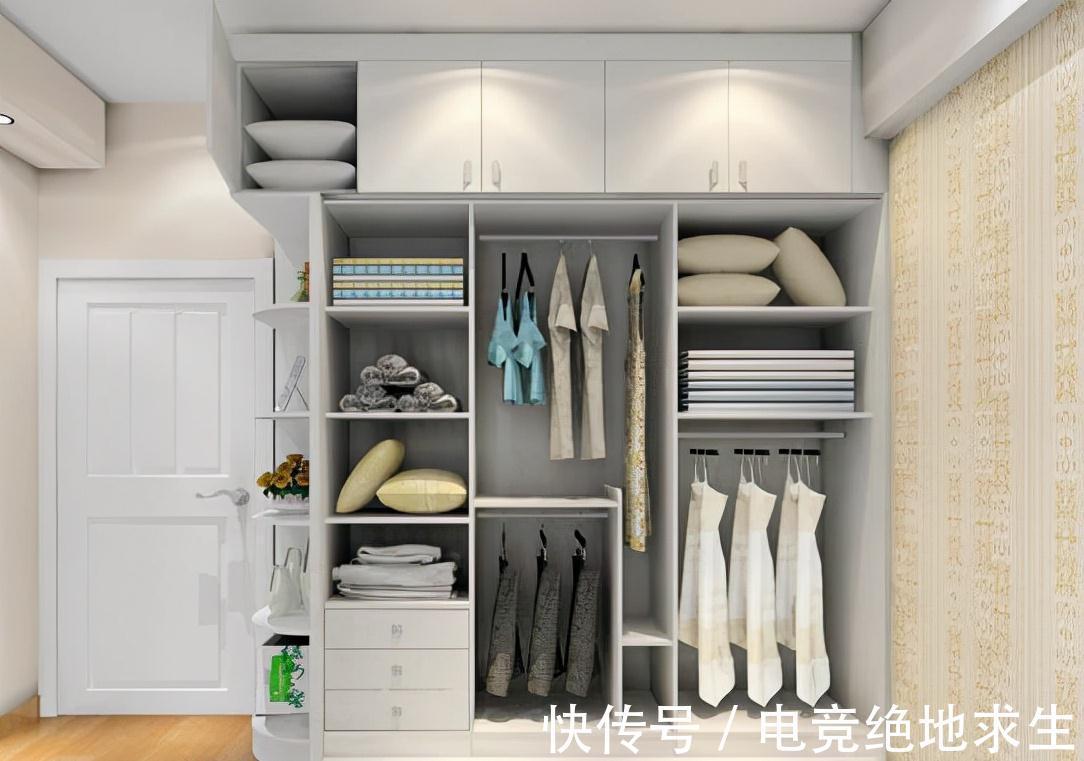 收纳|定制衣柜别再侧面封边，留15cm做功能区，观赏性大增，实用性翻倍
