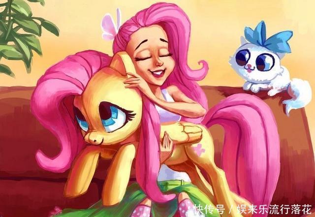 放在|小马宝莉为什么很多同人,将柔柔和白雪公主放在一起比较呢!