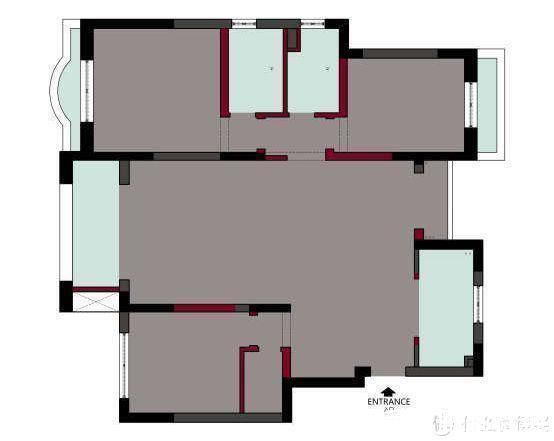 书房|他120㎡家，一进门玄关就把我吸引，全屋空间极致利用，真的很巧妙