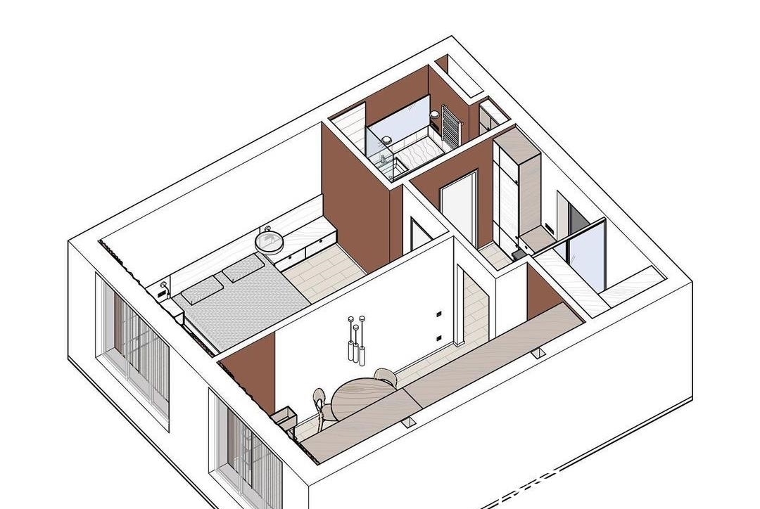 屋主|没想到这么大胆的配色,装修完后效果却很不错,有颜有品又有个性