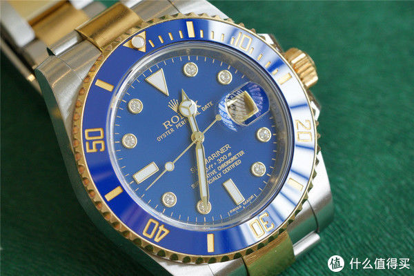 刻度 钻石恒久远——劳力士1166138Di间金潜航者