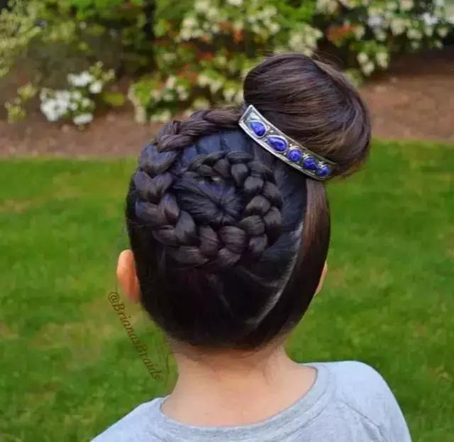 编发 72款好看的儿童编发,有闺女了就要给她编这样的发型,宝妈快收藏