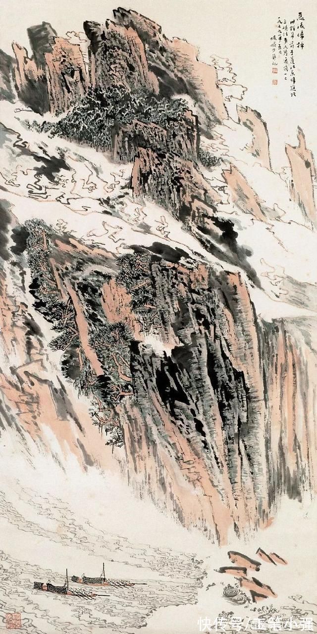 山水&使动者益动,静者益静。陆俨少山水作品欣赏