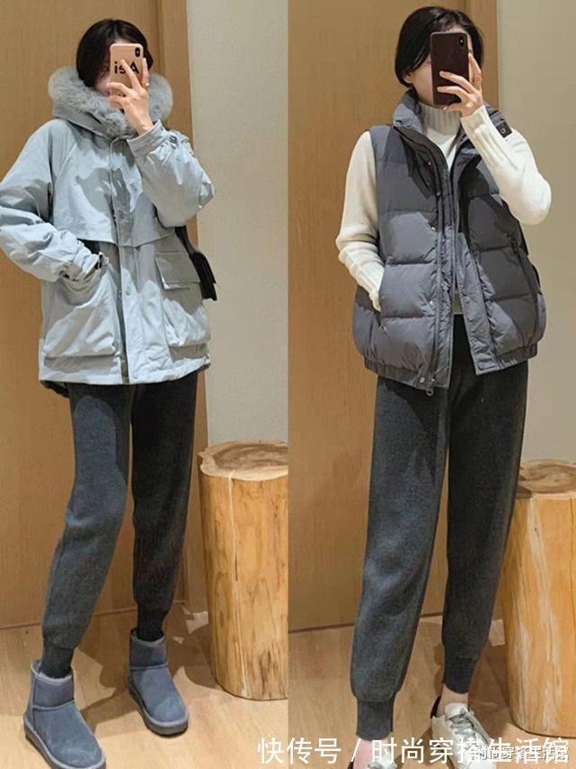 阔腿裤|过冬必备的5条裤子,我帮你选好了,跟羽绒服、棉服很“合拍”