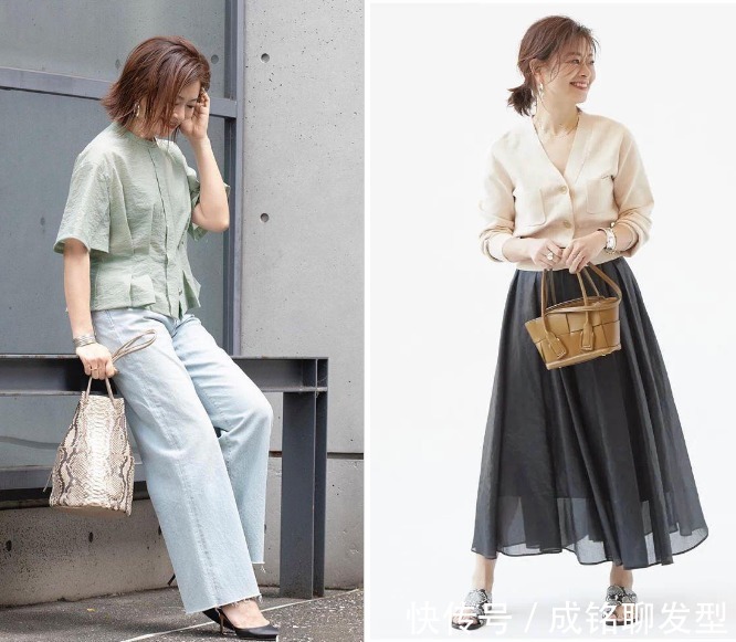 小个子|小个子穿不好更显矮,借鉴40岁三寻木奈保的穿搭,158穿出高挑感