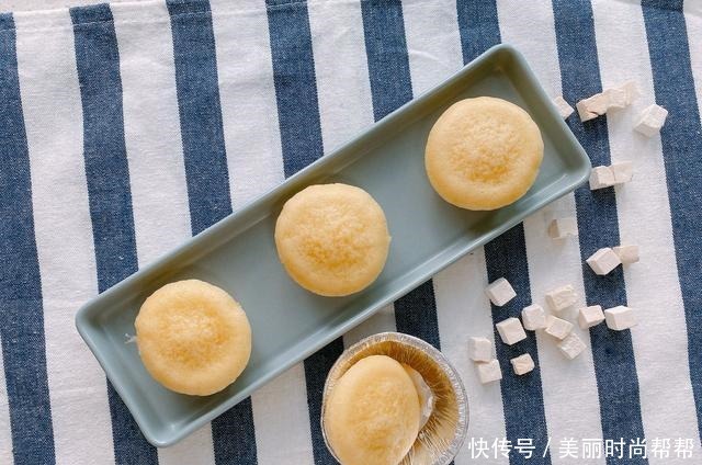 搅拌均匀|健脾祛湿美白的茯苓蒸糕,搅一搅就能蒸,口感像棉花糖一样柔软