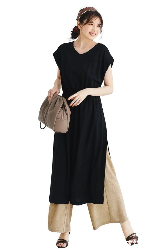 连衣裙|宫田聪子不愧为日本人气模特，从配色到款型搭配，满满都是高级感