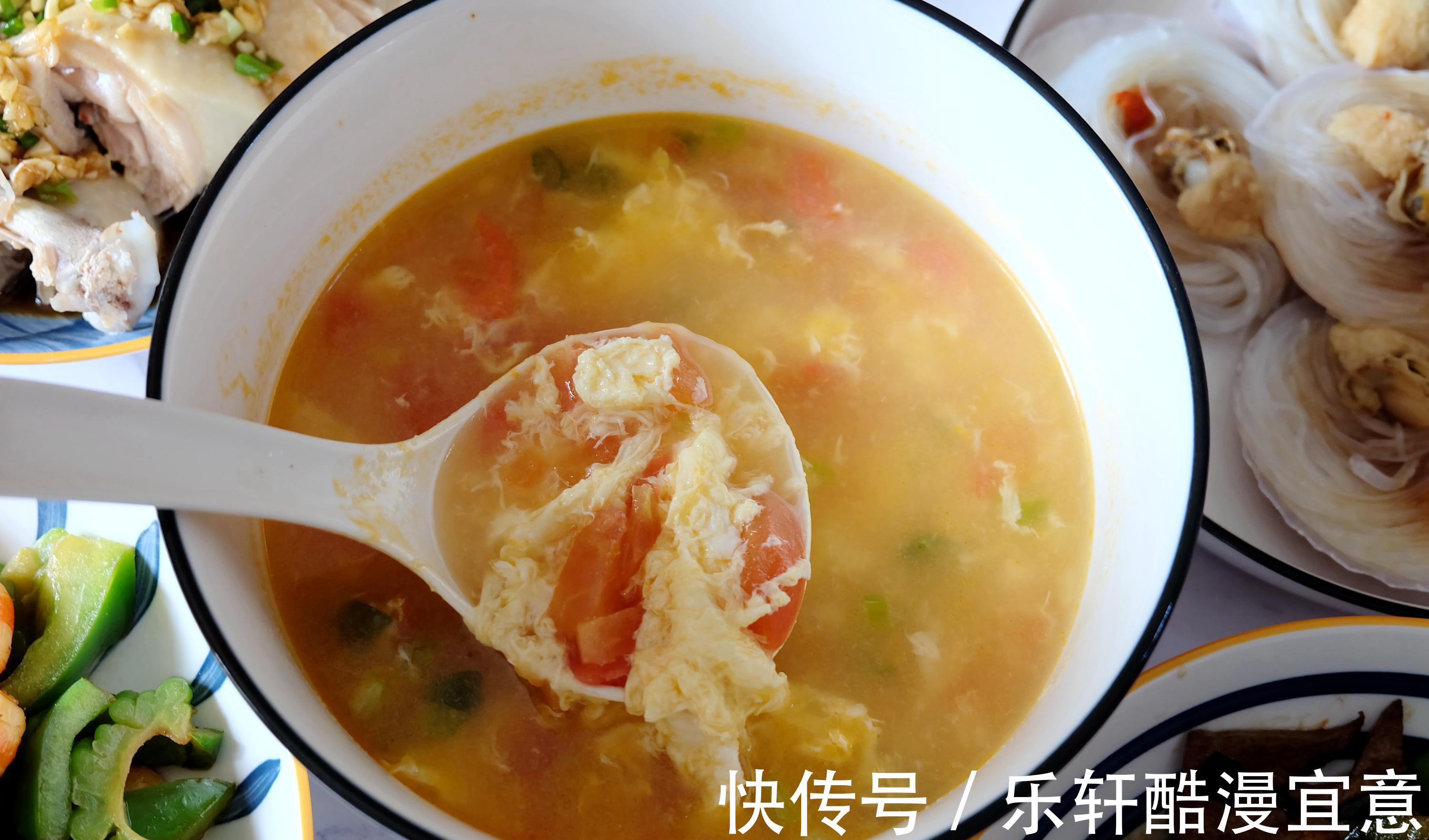 午餐|周末了，晒晒我家的午餐，四菜一汤，清淡健康有营养，好吃又好做