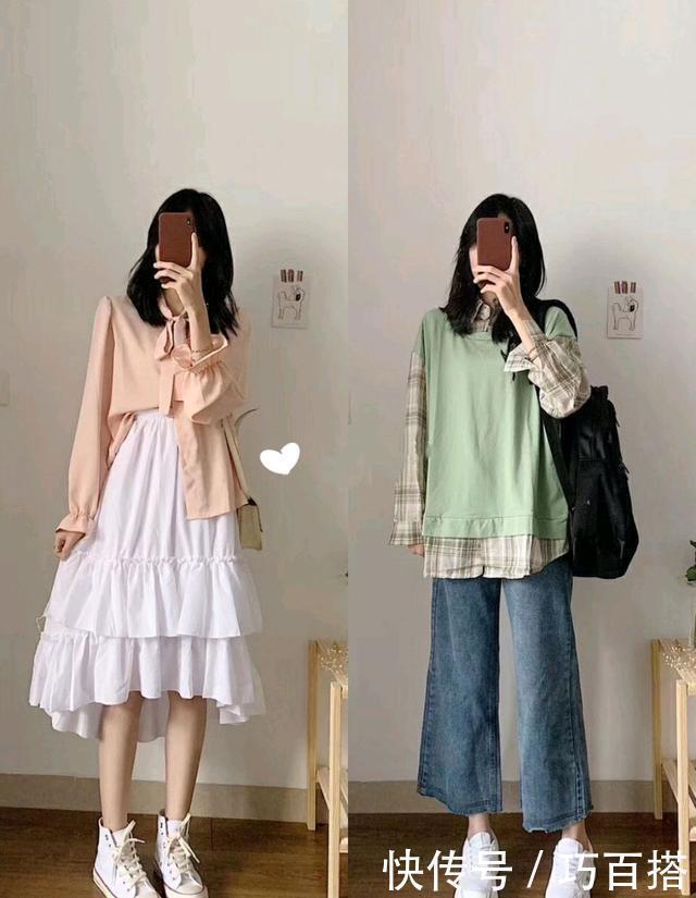 搭配|开学指日可待适合学生党的搭配已安排,拒绝早起穿搭手忙脚乱
