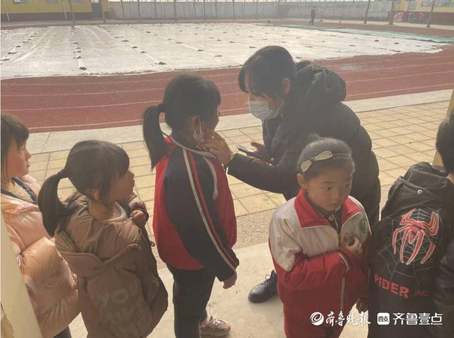 道口铺街|道口铺街道中心学校陈化屯小学组织学生进行健康体检