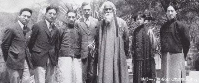 访华|泰戈尔访华时,陆小曼梳了一丝不苟的发型,站在门口干这事!