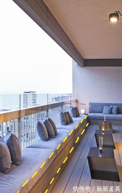 空调外机|你家阳台只用来晾衣服?邻居在阳台外侧打排矮柜,这做法太值得学