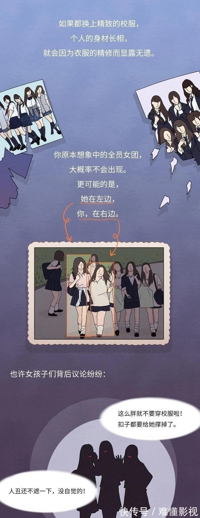 校服|中国校服为啥这么“丑”?一组漫画「科普」背后奥秘,看完懂了!