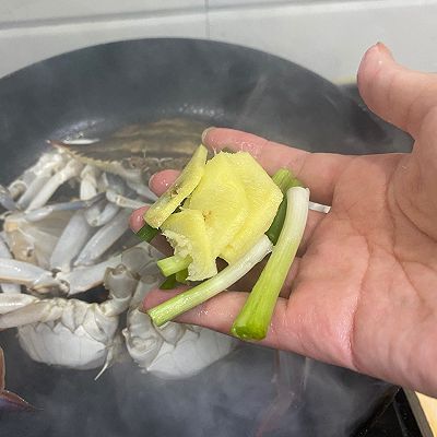 红焖梭子蟹|红焖梭子蟹