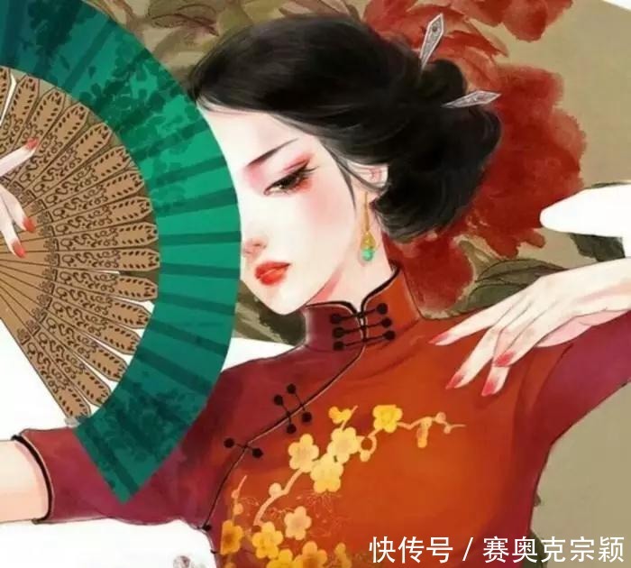 旗袍|旗袍走秀的时候,怎么使用扇子、油纸伞等道具做到如何锦上添花?